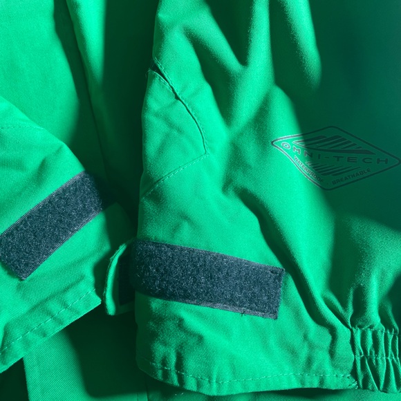 Columbia Omni tech green jacket with Hood - Picture 2 of 9